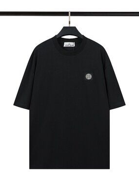 Stone Island Black Short Sleeve Tee